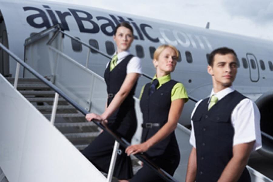 "airBaltic" рейсами из Франкфурта и Лондона доставит в Ригу жителей стран Балтии