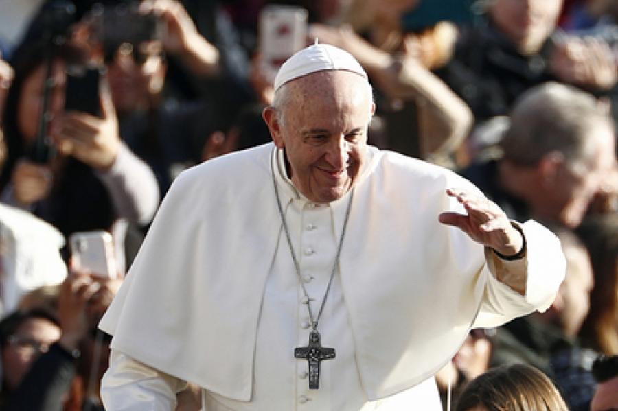 Папа Римский помолился о завершении пандемии коронавируса