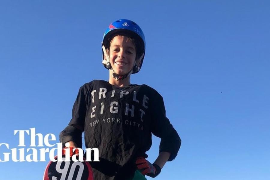 11-летний бразильский скейтер Ги Хури сделал вращение на 1080 градусов