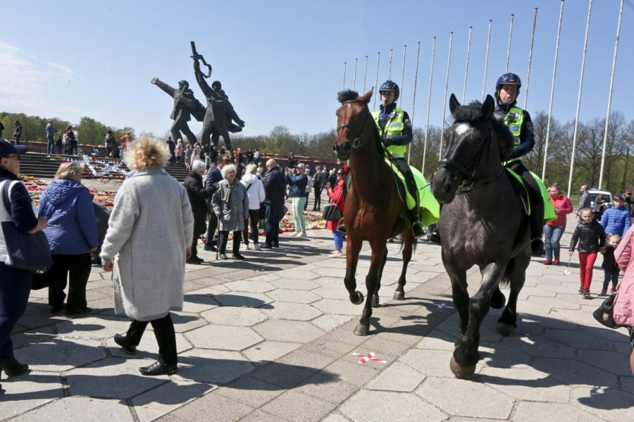 Полиция Латвии ответила за празднование 9 мая в Риге