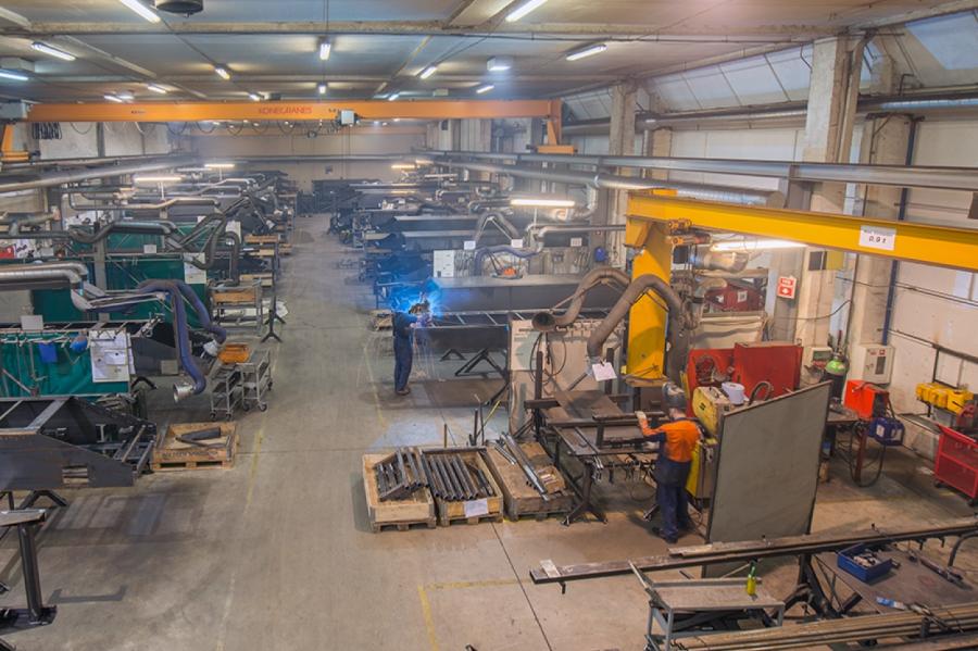 Бывший цех «Лиепаяс металургс» готовится к началу нового производства