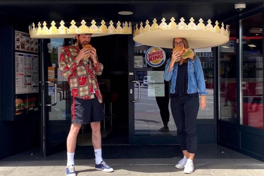 Burger King выпустила в Германии «короны» для соблюдения дистанции
