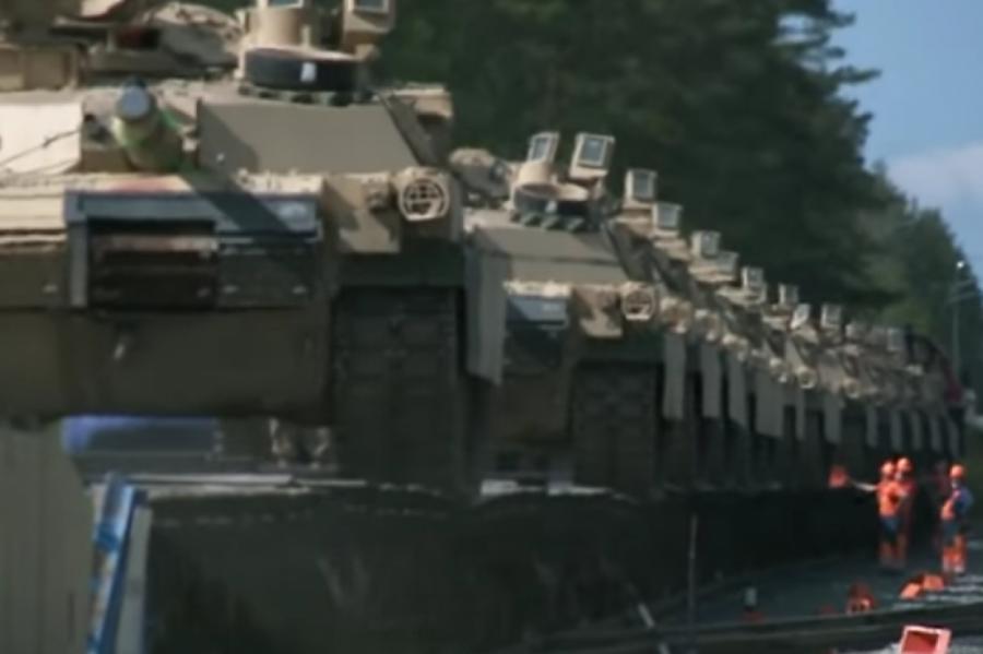 Американские танки покидают Прибалтику