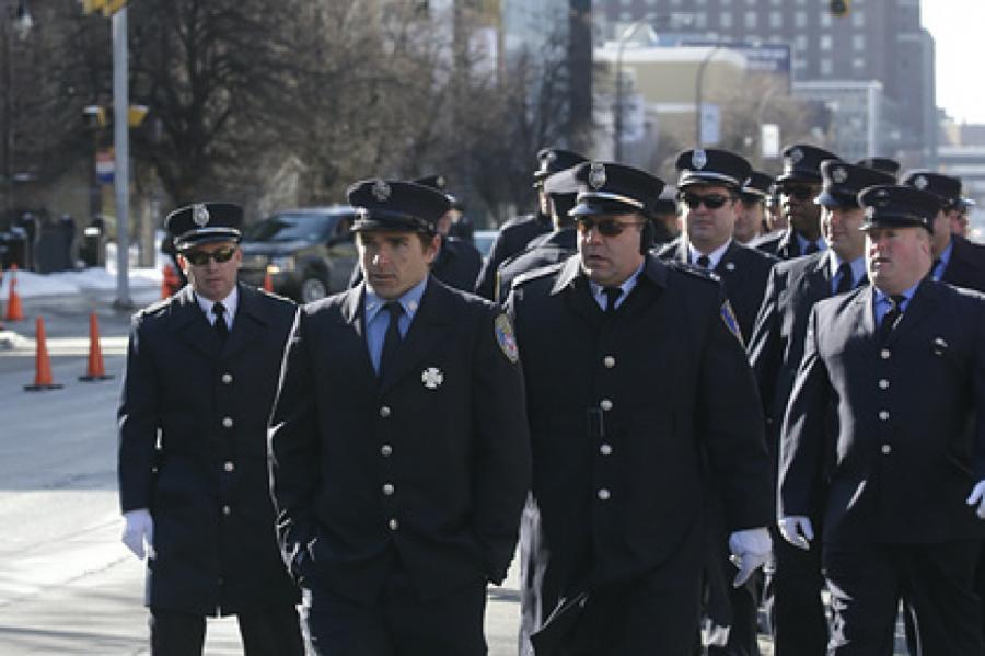 В США полицейские в знак протеста ушли с работы