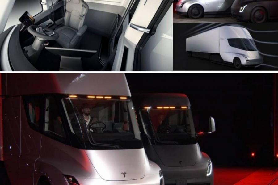 Илон Маск заявил, что электрический тягач Tesla Semi готов