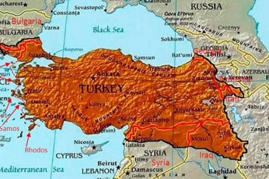 Найден секретный план вторжения Турции в Грецию и Армению