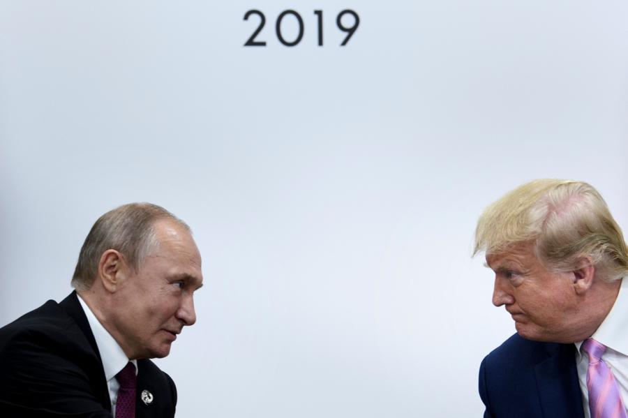 Беседы Трампа и Путина сравнили с разговором "двух мужиков в парилке"