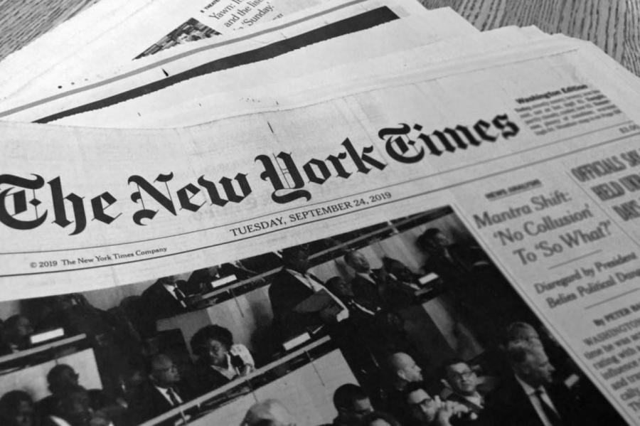 The New York Times начнёт писать слово «black» с заглавной буквы