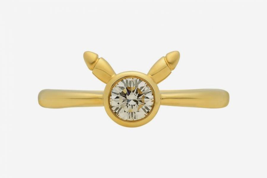 Свадебный #newlook: неожиданное обручальное кольцо для поклонников «Покемонов»