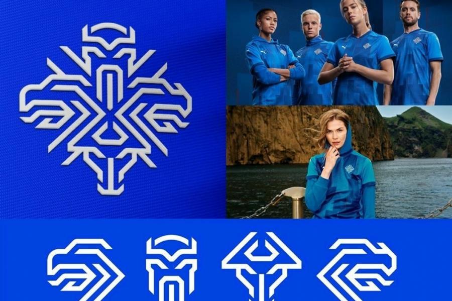 Сборная Исландии по футболу представила новый логотип