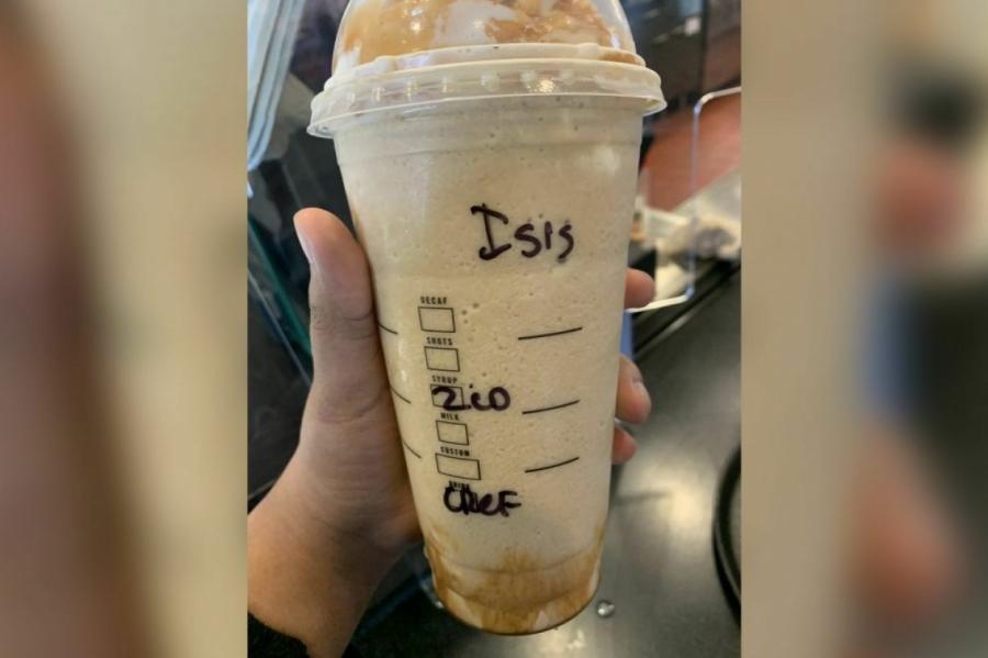 В США бариста Starbucks написала на стакане мусульманки ISIS