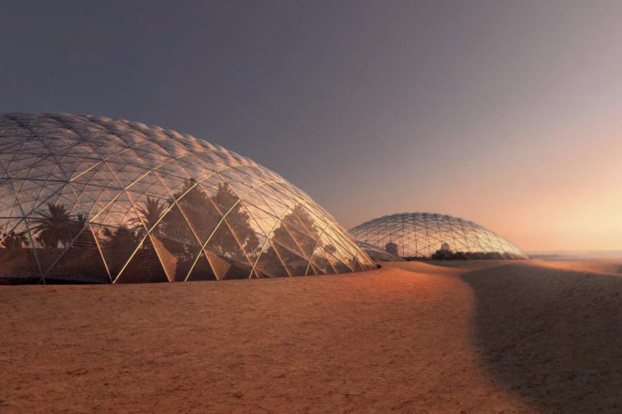 В ОАЭ строится город для имитации жизни на Марсе