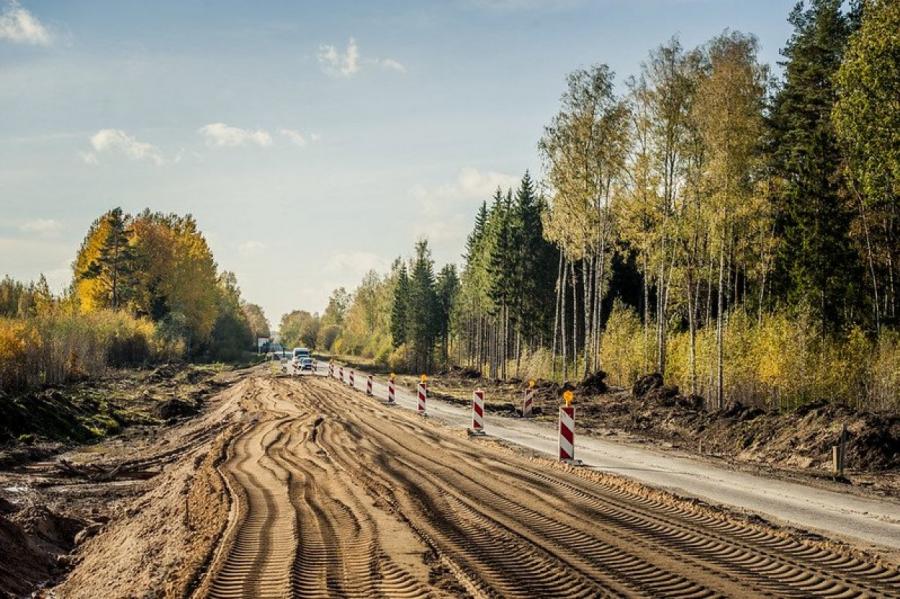 LVC предупреждает о пробках на дорогах Латвии