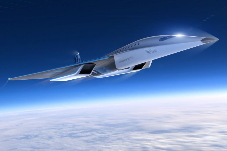 Компания Virgin показала дизайн самого быстрого пассажирского самолета