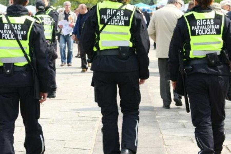Во время праздника Риги полиция будет работать по специальному плану