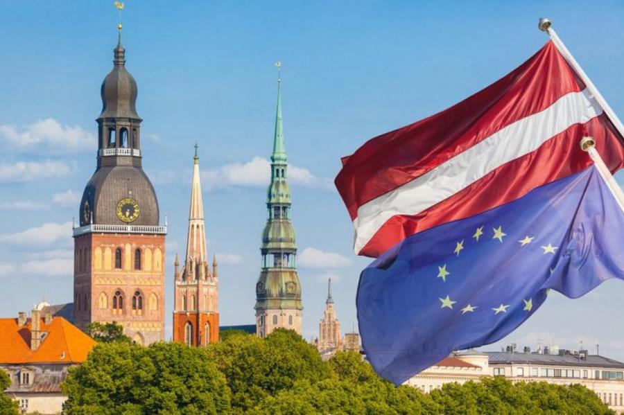 Оценка жителями Латвии Европейского союза достигла рекордно высокого уровня
