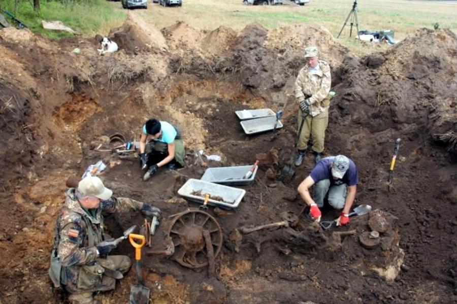 Найдены останки солдат, погибших в Латвии 75 лет назад