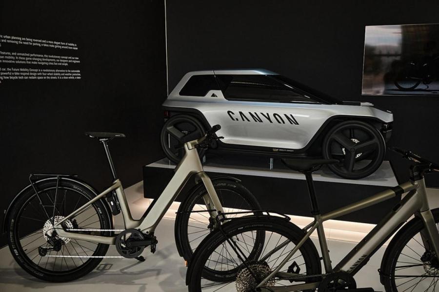 Немецкий производитель велосипедов Canyon представил концепт транспорта будущего