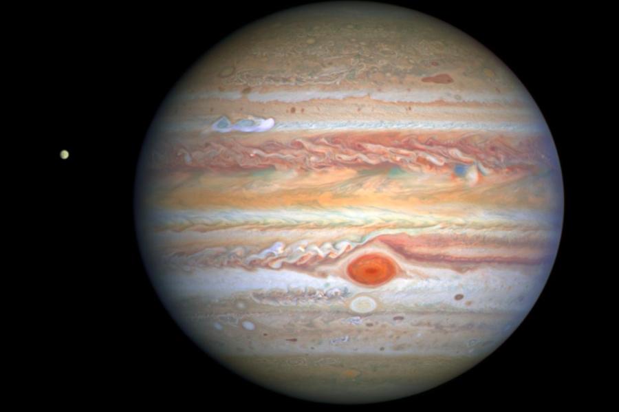 NASA получило новый снимок Юпитера