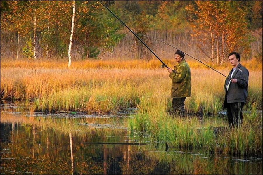 Здесь рыба есть: осень – всё равно ловить не бросим