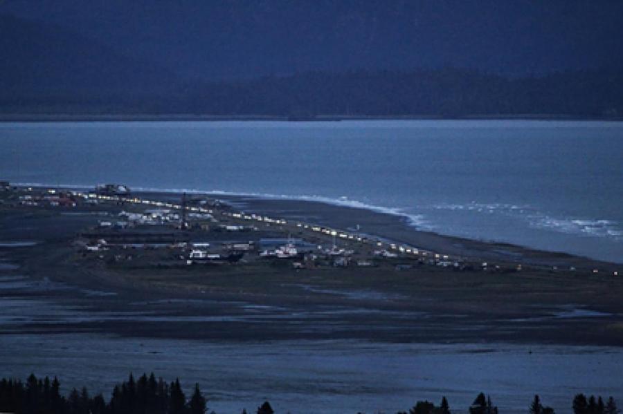 Землетрясение произошло у берегов Аляски