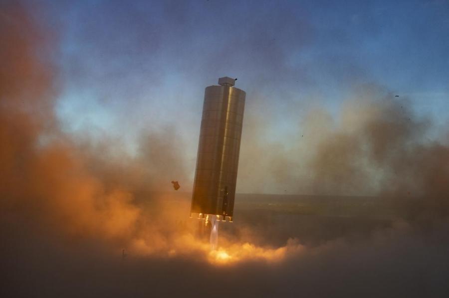 SpaceX испытала новый прототип ракеты Starship (ВИДЕО)
