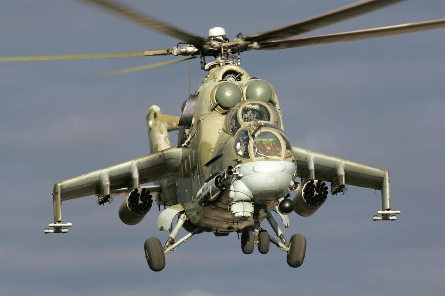 В Армении сбили российский военный вертолет. Погибли летчики