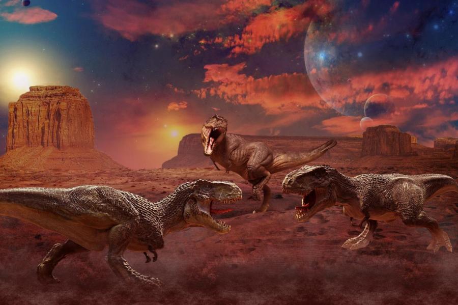 Оказалось, что динозавры процветали до падения астероида
