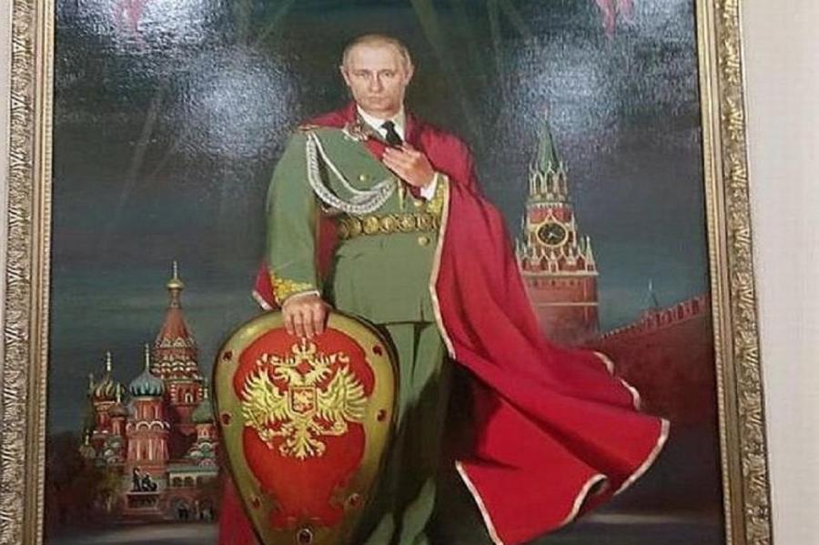 В Кремле заявили об отсутствии инструкций о размещении портрета Путина