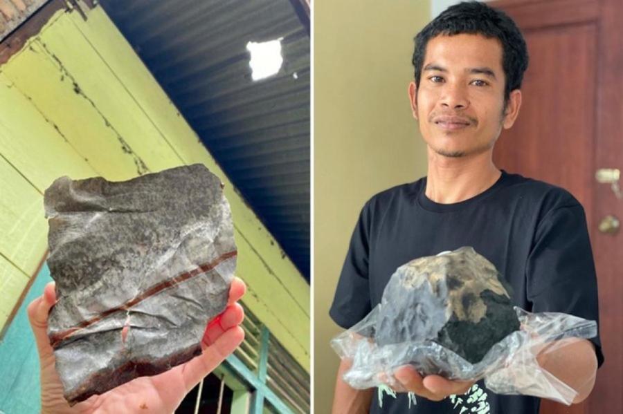 Житель Индонезии стал миллионером благодаря метеориту