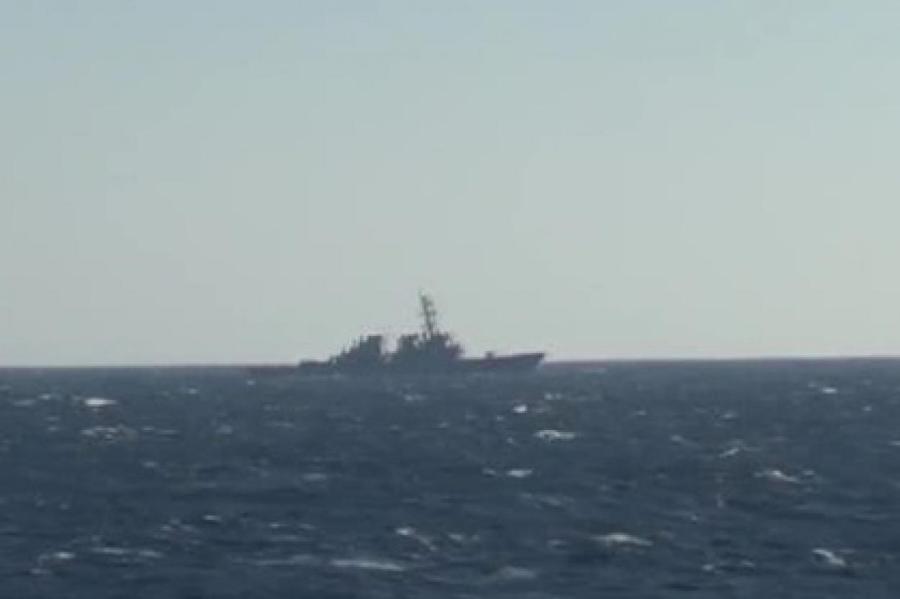 США отвергли заявление об изгнании своего эсминца из вод у берегов России