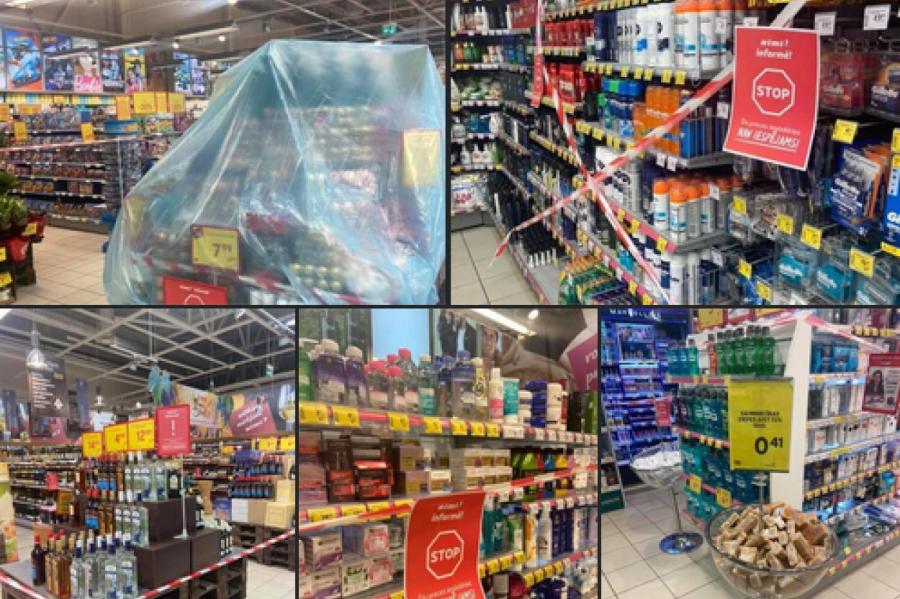 Картина маслом: как выглядят магазины в перый день новых запретов правительства