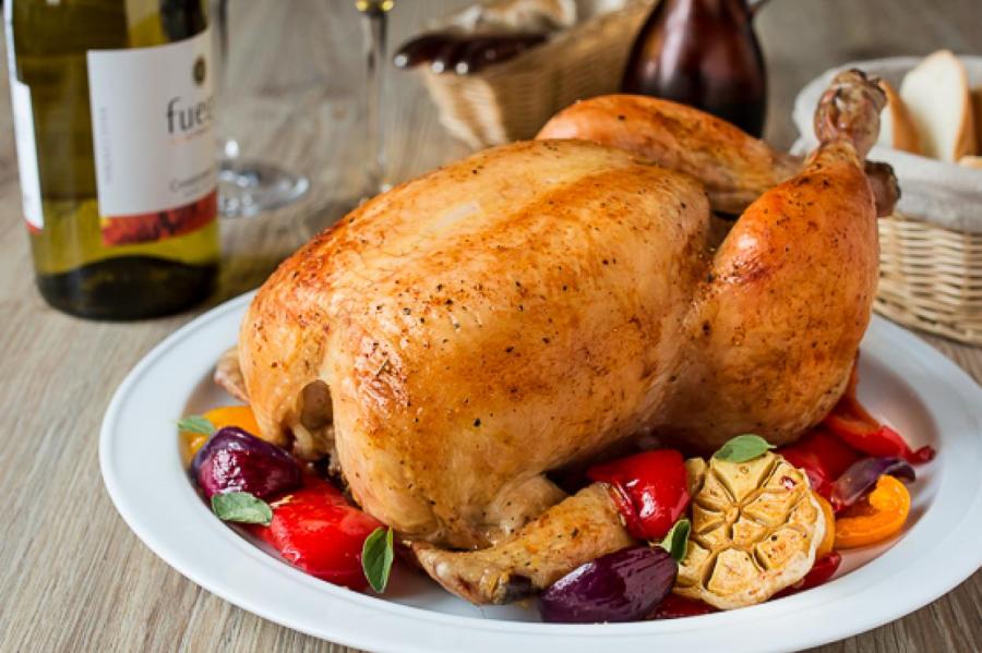 «Удачная курица» и другие новогодние горячие блюда