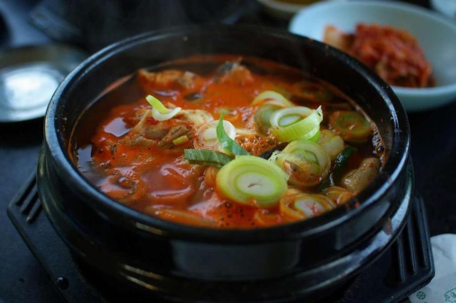 Корейский суп Кимчи Суджеби в домашних условиях