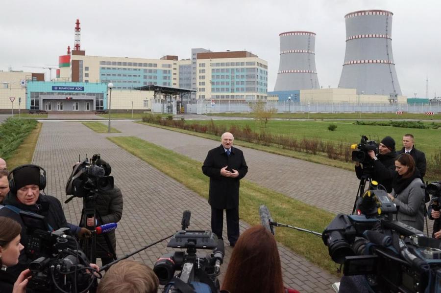 В Белоруссии отключили первый блок АЭС