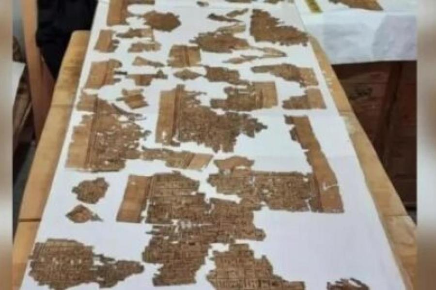 В древнеегипетской гробнице нашли огромный фрагмент из «Книги мертвых»