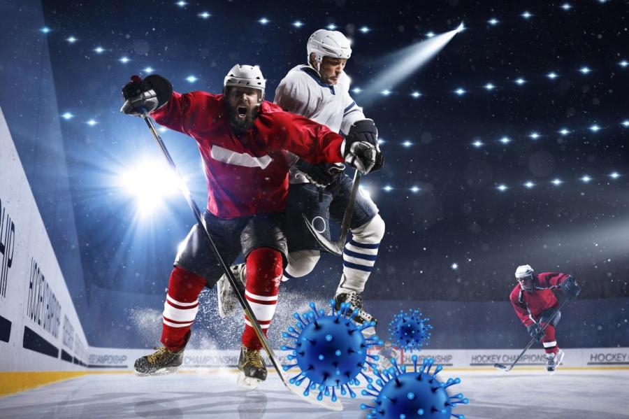 Спорт во время чумы: без трусов не играют в хоккей