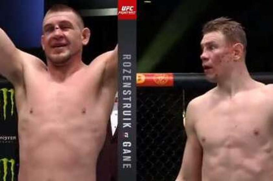 Реакция россиянина из UFC на поражение судейским решением попала на видео