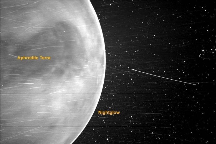 Солнечный зонд Parker неожиданно смог заглянуть сквозь атмосферу Венеры