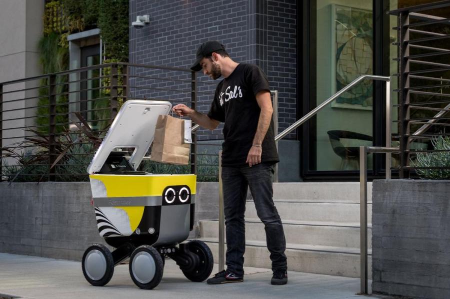 Uber запустит компанию по производству роботов-курьеров Serve Robotics