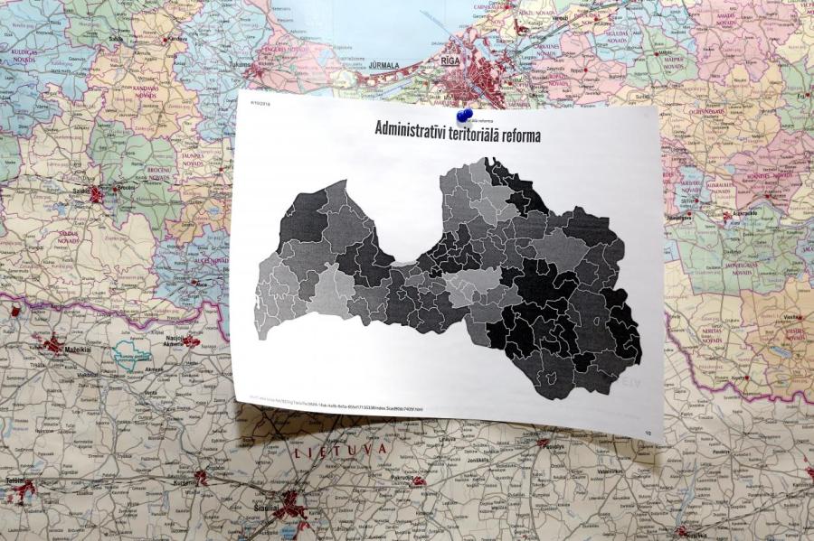 Карту Латвии слегка подправили: суд заставил перенести границы