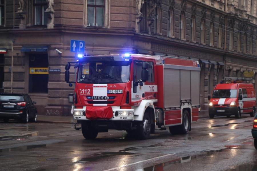 В Риге в результате пожара погибли три человека