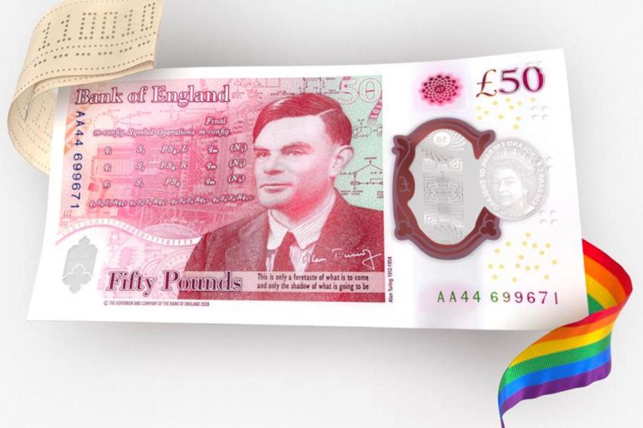 В Англии выпустили банкноту с изображением ученого-гомосексуалиста