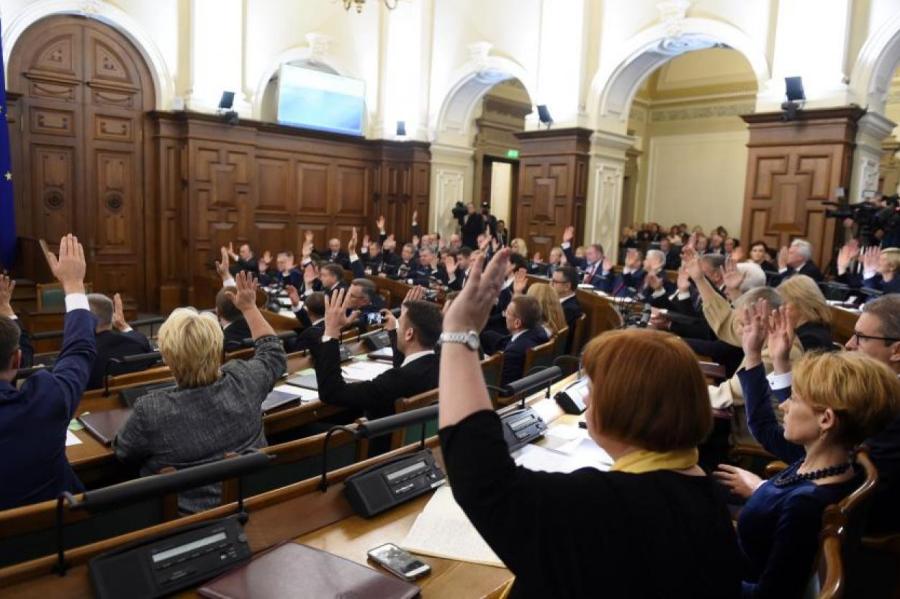 За время работы Сейма 13-го созыва административно наказана треть депутатов