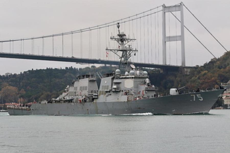 Причину приостановки прохода военных кораблей США в Черное море объяснили
