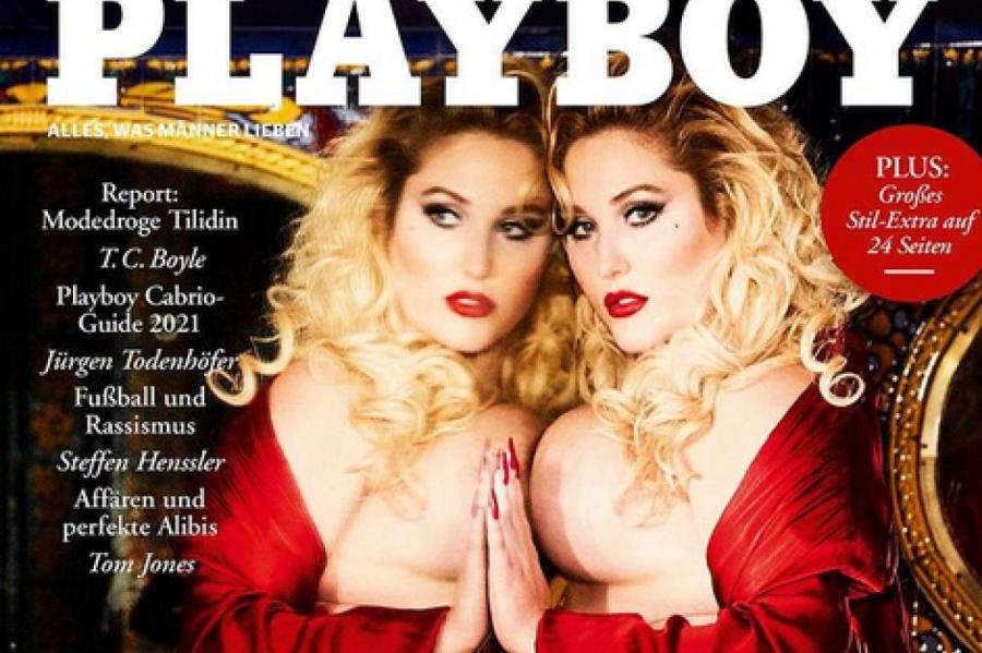 Первая обложка европейского Playboy с полной моделью вызвала критику читателей