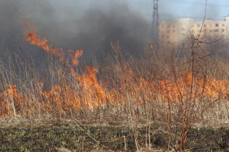 За прошедшие сутки зарегистрирован 51 пожар прошлогодней травы