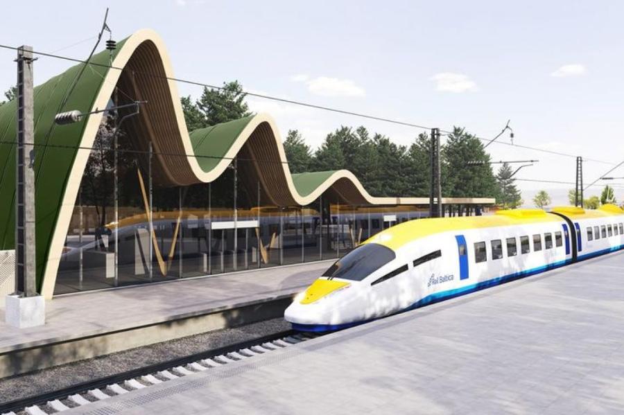 Rail Baltica презентовала цветовое решение будущих поездов