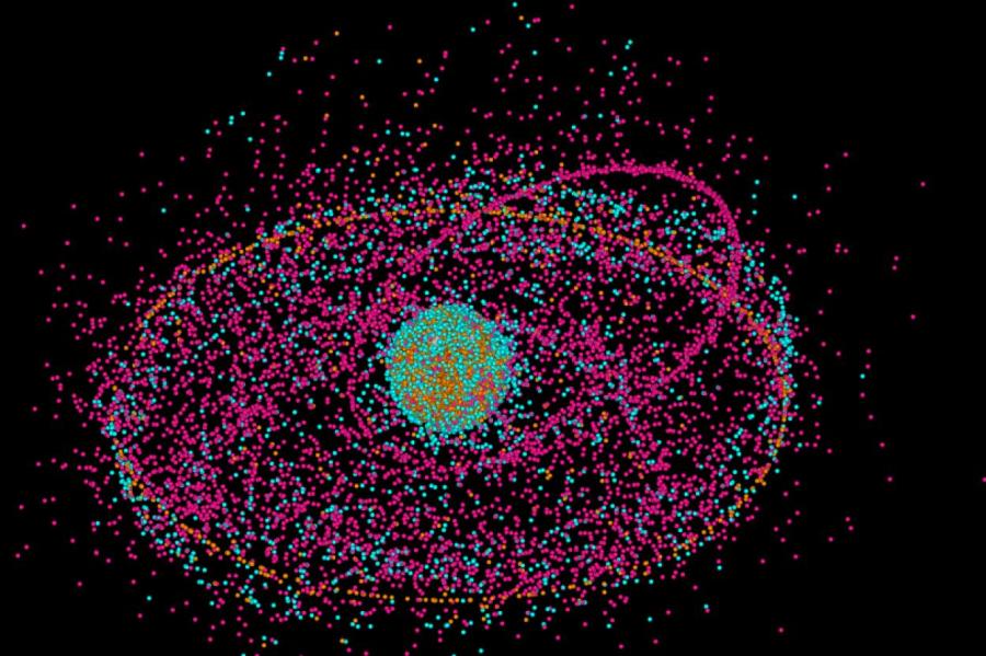 Сайт дня: интерактивная карта космического мусора