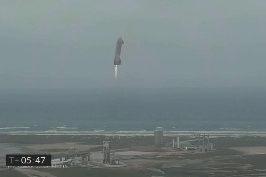 Прототип марсианского корабля Илона Маска успешно приземлился после испытаний
